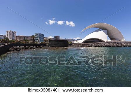 "Auditorio de Tenerife, concert hall designed by Santiago Calatrava, Santa Cruz de Tenerife, Tenerife, Canary Islands, Spain, Europe" View Large Photo Image Stock Image - "Auditorio de Tenerife, concert hall designed by Santiago Calatrava, Santa Cruz de Tenerife, Tenerife, Canary Islands, Spain, Europe". Fotosearch