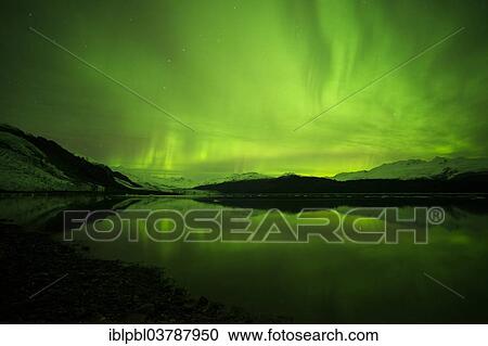 "Aurora borealis over College Fjord, Prince William Sound, Alaska" View Large Photo Image Stock Image - "Aurora borealis over College Fjord, Prince William Sound, Alaska". Fotosearch