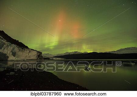 "Aurora borealis over College Fjord, Prince William Sound, Alaska" View Large Photo Image Stock Image - "Aurora borealis over College Fjord, Prince William Sound, Alaska". Fotosearch