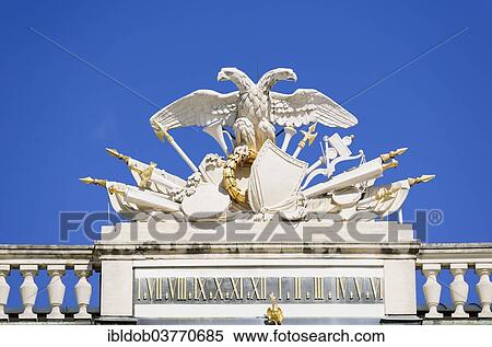 "Austrian double eagle on Schloss Schoenbrunn Palace, Vienna, Austria, Europe" View Large Photo Image Stock Photography - "Austrian double eagle on Schloss Schoenbrunn Palace, Vienna, Austria, Europe". Fotosearch