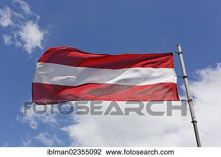 "Austrian flag, Austria, Europe" View Large Photo Image Stock Image - "Austrian flag, Austria, Europe". Fotosearch