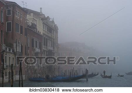 "Autumnal fog over the Canale Grande or Grand Canal, Venice, Veneto, Italy, Europe" View Large Photo Image Stock Photo - "Autumnal fog over the Canale Grande or Grand Canal, Venice, Veneto, Italy, Europe". Fotosearch