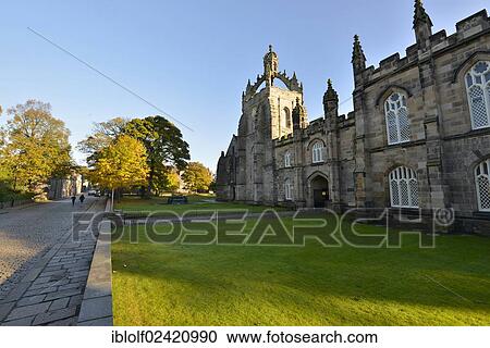 Autumnal park at King's College Chapel, High Street, Old Aberdeen, Aberdeen, Scotland, United Kingdom, Europe View Large Photo Image Stock Image - Autumnal park at King's College Chapel, High Street, Old Aberdeen, Aberdeen, Scotland, United Kingdom, Europe. Fotosearch