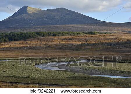 Autumnal Scottish Highlands with Munro, Garve, River Bran, Scotland, United Kingdom, Europe View Large Photo Image Stock Image - Autumnal Scottish Highlands with Munro, Garve, River Bran, Scotland, United Kingdom, Europe. Fotosearch