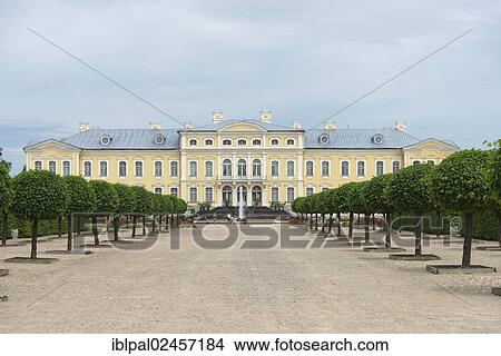 "Avenue, park, Rundale Palace, Rundale, Latvia, Baltic States, Europe" View Large Photo Image Picture - "Avenue, park, Rundale Palace, Rundale, Latvia, Baltic States, Europe". Fotosearch