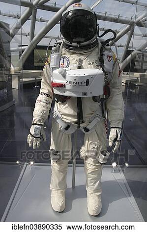 "Aviation Museum Hangar 7, Red Bull Stratos space suit, Salzburg, Salzburg State, Austria, Europe" View Large Photo Image Stock Photography - "Aviation Museum Hangar 7, Red Bull Stratos space suit, Salzburg, Salzburg State, Austria, Europe". Fotosearch