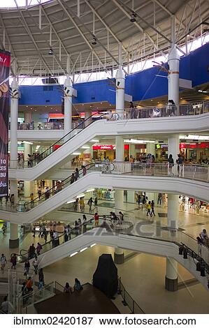 Stock Photo - Ayala Center Cebu, large shopping center, Cebu, Philippines, Asia. Fotosearch