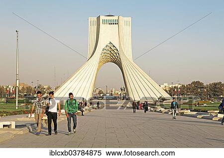 "Azadi Monument, Tehran, Tehran province, Persia, Iran, Asia" View Large Photo Image Stock Photography - "Azadi Monument, Tehran, Tehran province, Persia, Iran, Asia". Fotosearch