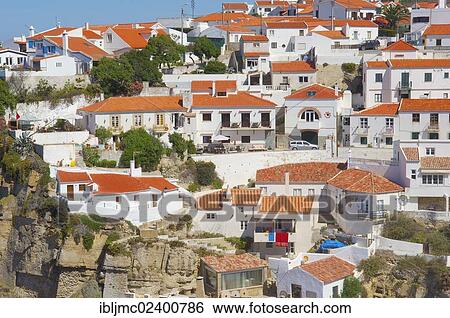 "Azenhas do Mar, Lisbon district, Sintra coast, Portugal, Europe" View Large Photo Image Stock Photograph - "Azenhas do Mar, Lisbon district, Sintra coast, Portugal, Europe". Fotosearch