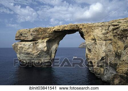 "Azure Window"""", natural rock arch, Gozo, Malta, Europe" View Large Photo Image Stock Image - "Azure Window"""", natural rock arch, Gozo, Malta, Europe". Fotosearch