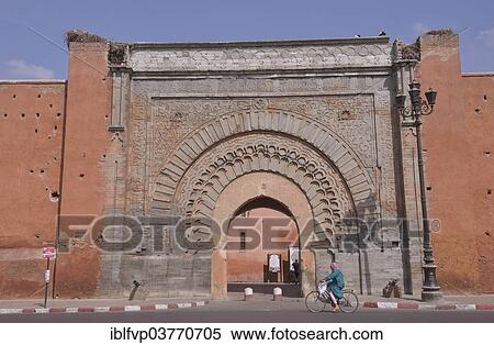 "Bab Agnaou gate, Medina, historic centre, Marrakech, Marrakesh-Tensift-El Haouz region, Morocco, Africa" View Large Photo Image Stock Photography - "Bab Agnaou gate, Medina, historic centre, Marrakech, Marrakesh-Tensift-El Haouz region, Morocco, Africa". Fotosearch