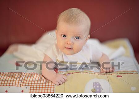 "Baby girl, 3 months" View Large Photo Image Stock Image - "Baby girl, 3 months". Fotosearch
