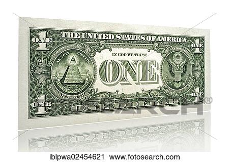 Back of a one-dollar bill View Large Photo Image Stock Image - Back of a one-dollar bill. Fotosearch