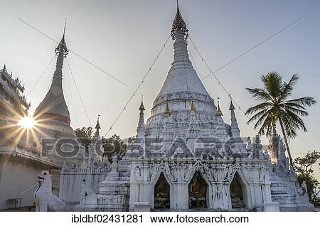 "Backlit Pagoda or Chedi, Temple complex of Wat Phra That Doi Kong Mu, Mae Hong Son, Northern Thailand, Thailand, Asia" View Large Photo Image Stock Image - "Backlit Pagoda or Chedi, Temple complex of Wat Phra That Doi Kong Mu, Mae Hong Son, Northern Thailand, Thailand, Asia". Fotosearch