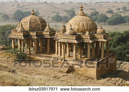 "Bada Bagh cenotaphs, near Jaisalmer, Rajasthan, India, Asia" View Large Photo Image Stock Image - "Bada Bagh cenotaphs, near Jaisalmer, Rajasthan, India, Asia". Fotosearch