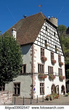 "Badhus Cultural Centre, Kaysersberg, Alsace, France, Europe" View Large Photo Image Stock Photo - "Badhus Cultural Centre, Kaysersberg, Alsace, France, Europe". Fotosearch