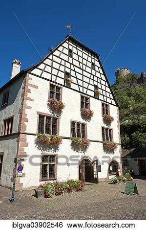 "Badhus Cultural Centre, Kaysersberg, Alsace, France, Europe" View Large Photo Image Stock Photograph - "Badhus Cultural Centre, Kaysersberg, Alsace, France, Europe". Fotosearch
