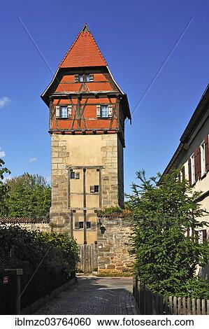 "Baeuerlin Tower, watchtower, Dinkelsbuhl, Middle Franconia, Bavaria, Germany, Europe" View Large Photo Image Stock Image - "Baeuerlin Tower, watchtower, Dinkelsbuhl, Middle Franconia, Bavaria, Germany, Europe". Fotosearch
