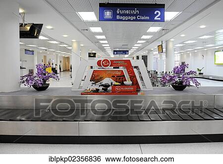"Baggage claim at the airport in Chiang Mai, Thailand, Asia" View Large Photo Image Stock Photograph - "Baggage claim at the airport in Chiang Mai, Thailand, Asia". Fotosearch