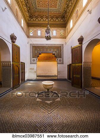"Bahia Palace, Palais Bahia, built on behalf of the Grand Vizier Si Moussa in 1867, Medina, Marrakech, Marrakech-Tensift-El Haouz, Morocco, Africa" View Large Photo Image Stock Image - "Bahia Palace, Palais Bahia, built on behalf of the Grand Vizier Si Moussa in 1867, Medina, Marrakech, Marrakech-Tensift-El Haouz, Morocco, Africa". Fotosearch