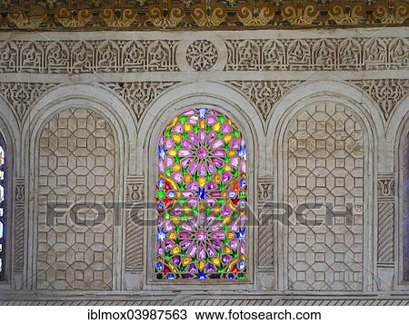 "Bahia Palace, Palais Bahia, built on behalf of the Grand Vizier Si Moussa in 1867, Medina, Marrakech, Marrakech-Tensift-El Haouz, Morocco, Africa" View Large Photo Image Stock Image - "Bahia Palace, Palais Bahia, built on behalf of the Grand Vizier Si Moussa in 1867, Medina, Marrakech, Marrakech-Tensift-El Haouz, Morocco, Africa". Fotosearch