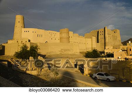"Bahla Fort, Hisn Tamah, UNESCO World Heritage site, Bahla, Ad Dakhiliyah, Oman, Asia" View Large Photo Image Stock Image - "Bahla Fort, Hisn Tamah, UNESCO World Heritage site, Bahla, Ad Dakhiliyah, Oman, Asia". Fotosearch