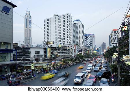 "Baiyoke Tower 2, Thanon Phetchaburi or Phetchaburi Road, Bangkok, Thailand, Asia" View Large Photo Image Stock Image - "Baiyoke Tower 2, Thanon Phetchaburi or Phetchaburi Road, Bangkok, Thailand, Asia". Fotosearch