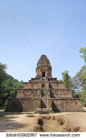 Stock Photo - "Baksei Chamkrong temple, Angkor, Cambodia, Asia". Fotosearch