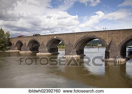 "Balduinbruecke bridge across the Moselle river, 14th century, Koblenz, Rhineland-Palatinate, Germany, Europe, PublicGround, Europe" View Large Photo Image Stock Image - "Balduinbruecke bridge across the Moselle river, 14th century, Koblenz, Rhineland-Palatinate, Germany, Europe, PublicGround, Europe". Fotosearch