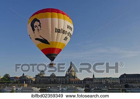 "Balloon above Bruehl's Terrace and Frauenkirche church, Dresden, Saxony, Germany, Europe" View Large Photo Image Stock Photo - "Balloon above Bruehl's Terrace and Frauenkirche church, Dresden, Saxony, Germany, Europe". Fotosearch