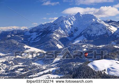 "Balloon flight in the Tyrolean Lower Inn Valley towards St. Johann, Kossen, Tyrol, Austria, Europe" View Large Photo Image Picture - "Balloon flight in the Tyrolean Lower Inn Valley towards St. Johann, Kossen, Tyrol, Austria, Europe". Fotosearch
