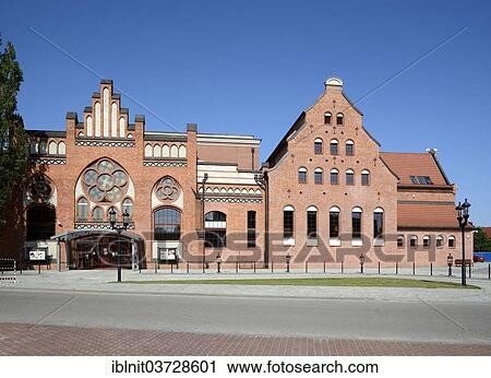Stock Image - "Baltic Philharmonic Hall Gdansk, Gdansk, Pomeranian Voivodeship, Poland, Europe". Fotosearch