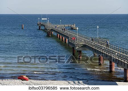 "Baltic Sea and pier, Prerow, Mecklenburg-Vorpommern, Germany, Europe" View Large Photo Image Stock Photography - "Baltic Sea and pier, Prerow, Mecklenburg-Vorpommern, Germany, Europe". Fotosearch