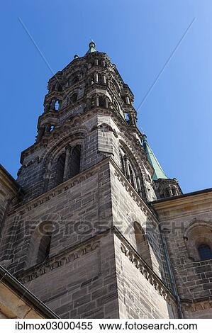 Stock Photography - "Bamberg Cathedral on Cathedral Square, a UNESCO World Heritage Site, Bamberg, Bamberg, Upper Franconia, Bavaria, Germany, Europe". Fotosearch