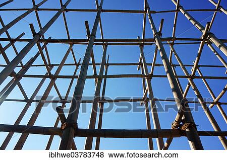 "Bamboo scaffolding, near-natural building material, Hamburg, Germany, Europe" View Large Photo Image Stock Photo - "Bamboo scaffolding, near-natural building material, Hamburg, Germany, Europe". Fotosearch
