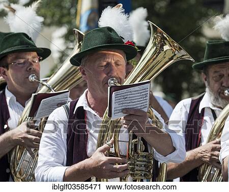 "Band at the Oberlandler Gauverband costume parade, Fischbachau, Upper Bavaria, Bavaria, Germany, Europe" View Large Photo Image Stock Image - "Band at the Oberlandler Gauverband costume parade, Fischbachau, Upper Bavaria, Bavaria, Germany, Europe". Fotosearch