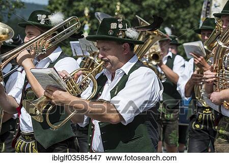 "Band at the Oberlandler Gauverband costume parade, Fischbachau, Upper Bavaria, Bavaria, Germany, Europe" View Large Photo Image Stock Photo - "Band at the Oberlandler Gauverband costume parade, Fischbachau, Upper Bavaria, Bavaria, Germany, Europe". Fotosearch