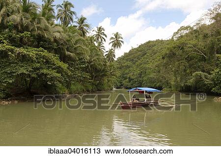"Bangcara, a traditional Philippine outrigger canoe, on the River Loboc, Bohol, Philippines, Asia" View Large Photo Image Stock Image - "Bangcara, a traditional Philippine outrigger canoe, on the River Loboc, Bohol, Philippines, Asia". Fotosearch