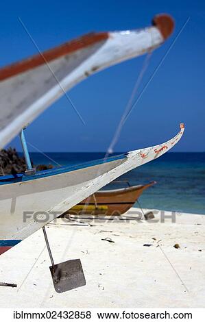 "Banka, traditional Philippine outrigger boat on a beach, Philippines, Asia" View Large Photo Image Stock Photo - "Banka, traditional Philippine outrigger boat on a beach, Philippines, Asia". Fotosearch