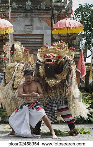 "Barong and Kris dance performance, Batubulan, Bali, Indonesia, Asia" View Large Photo Image Picture - "Barong and Kris dance performance, Batubulan, Bali, Indonesia, Asia". Fotosearch