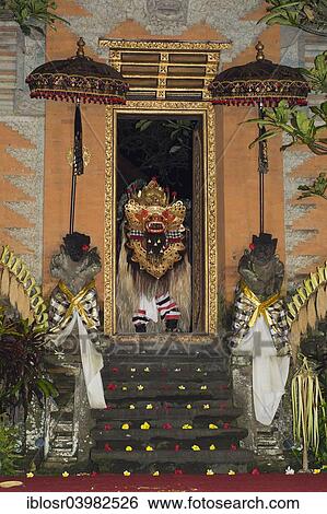 "Barong Dance at Puri Saren Palace, Ubud, Bali, Indonesia, Asia" View Large Photo Image Stock Photograph - "Barong Dance at Puri Saren Palace, Ubud, Bali, Indonesia, Asia". Fotosearch