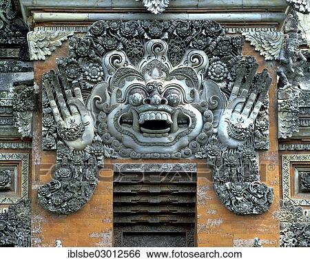 "Barong, king of the good spirits, Balinese mythology, temple entrance, Ubud, Bali, Sudostasien, Indonesia, Asia" View Large Photo Image Stock Photograph - "Barong, king of the good spirits, Balinese mythology, temple entrance, Ubud, Bali, Sudostasien, Indonesia, Asia". Fotosearch