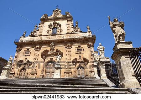 "Baroque Cathedral of Modica, Madonna di Trapani, Trapani, Modica, Sicily, Italy, Europe" View Large Photo Image Stock Image - "Baroque Cathedral of Modica, Madonna di Trapani, Trapani, Modica, Sicily, Italy, Europe". Fotosearch