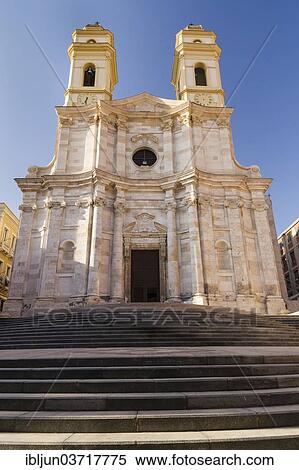 "Baroque church of Sant' Anna, Stampace, Cagliari, Sardinia, Italy, Europe" View Large Photo Image Stock Photography - "Baroque church of Sant' Anna, Stampace, Cagliari, Sardinia, Italy, Europe". Fotosearch