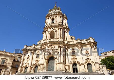 "Baroque church of St George, designed by Gagliardi 1702, Modica, Sicily, Italy, Europe" View Large Photo Image Stock Photo - "Baroque church of St George, designed by Gagliardi 1702, Modica, Sicily, Italy, Europe". Fotosearch