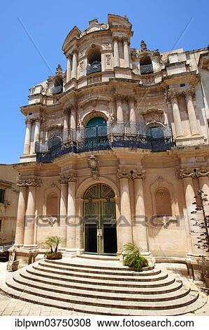 "Baroque church of St John's, Sicili, Sicily, Italy, Europe" View Large Photo Image Stock Photo - "Baroque church of St John's, Sicili, Sicily, Italy, Europe". Fotosearch