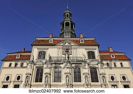 "Baroque facade of the city hall, built in 1704, Am Markt square 1, Lueneburg, Lower Saxony, Germany, Europe, PublicGround, Europe" View Large Photo Image Stock Image - "Baroque facade of the city hall, built in 1704, Am Markt square 1, Lueneburg, Lower Saxony, Germany, Europe, PublicGround, Europe". Fotosearch