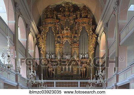 "Baroque organ case in the St. Kilian's Church, 1733, Bad Windsheim, Middle Franconia, Franconia, Bavaria, Germany, Europe" View Large Photo Image Stock Photography - "Baroque organ case in the St. Kilian's Church, 1733, Bad Windsheim, Middle Franconia, Franconia, Bavaria, Germany, Europe". Fotosearch
