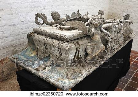 "Baroque ornate tin sarcophagus of Burchard Mueller v. der Luehne, commander of Greifswald, buried in 1671, Greifswald Cathedral, Domstrasse street Greifswald, Mecklenburg-Western Pomerania, Germany, Europe" View Large Photo Image Stock Image - "Baroque ornate tin sarcophagus of Burchard Mueller v. der Luehne, commander of Greifswald, buried in 1671, Greifswald Cathedral, Domstrasse street Greifswald, Mecklenburg-Western Pomerania, Germany, Europe". Fotosearch