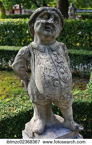 "Baroque sculpture of a grotesque dwarf, the Glutton, Garden of the Hesperides, 17th-18th century, Johannisstr. 41-47, Johannis district, Nuremberg, Middle Franconia, Bavaria, Germany, Europe" View Large Photo Image Stock Photo - "Baroque sculpture of a grotesque dwarf, the Glutton, Garden of the Hesperides, 17th-18th century, Johannisstr. 41-47, Johannis district, Nuremberg, Middle Franconia, Bavaria, Germany, Europe". Fotosearch